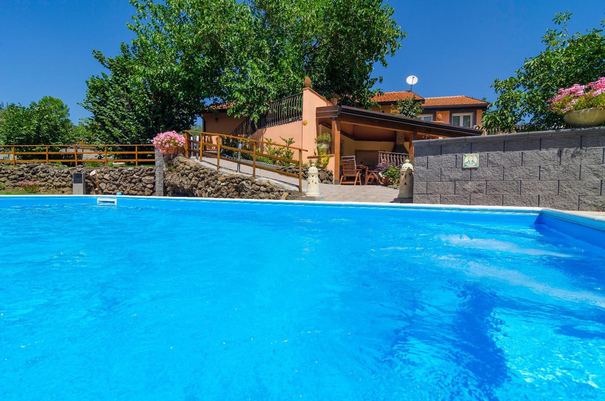 Villa Del Gelso Chalet Nel Parco Delletna Mascali Exterior foto