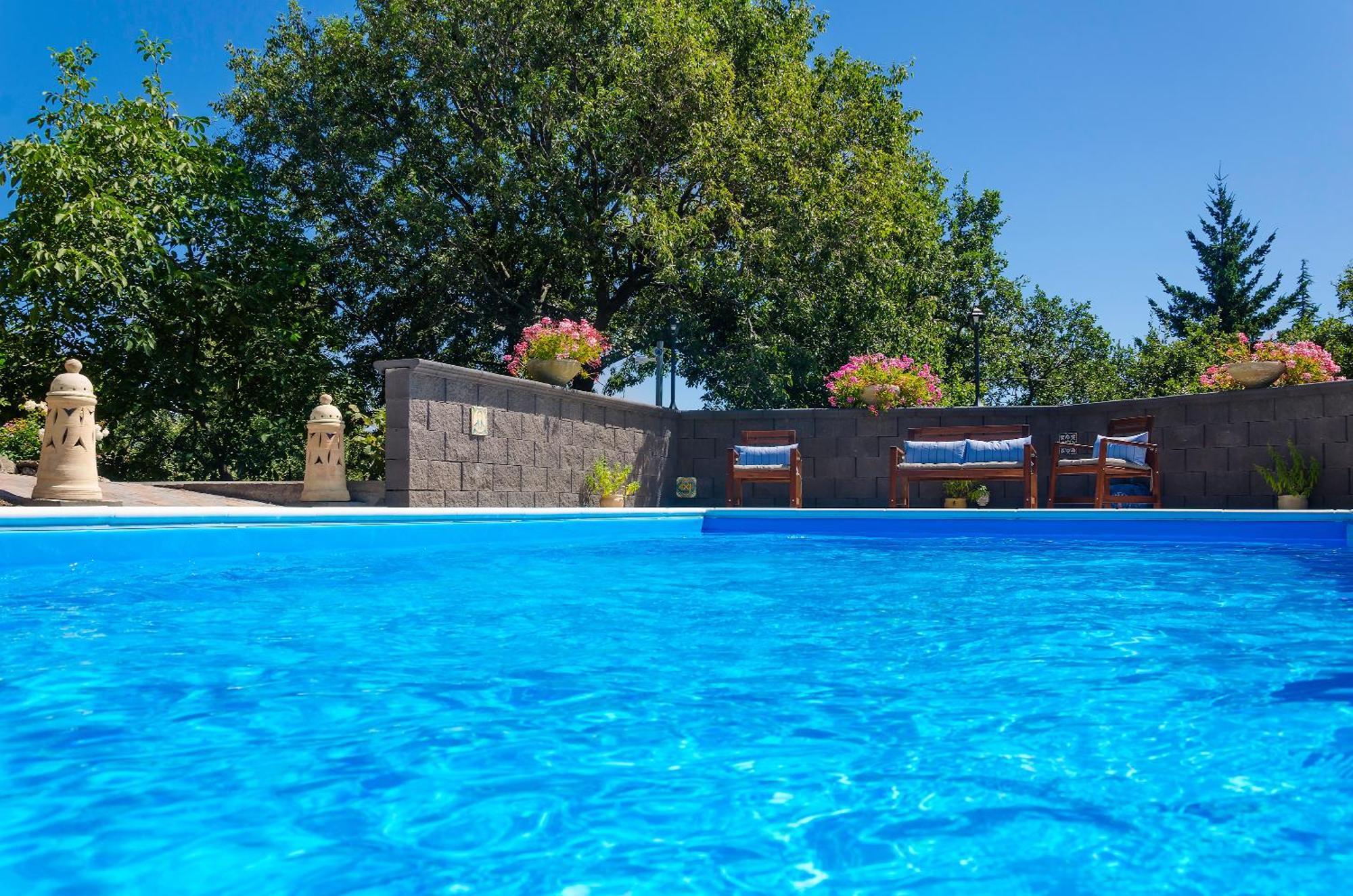 Villa Del Gelso Chalet Nel Parco Delletna Mascali Exterior foto